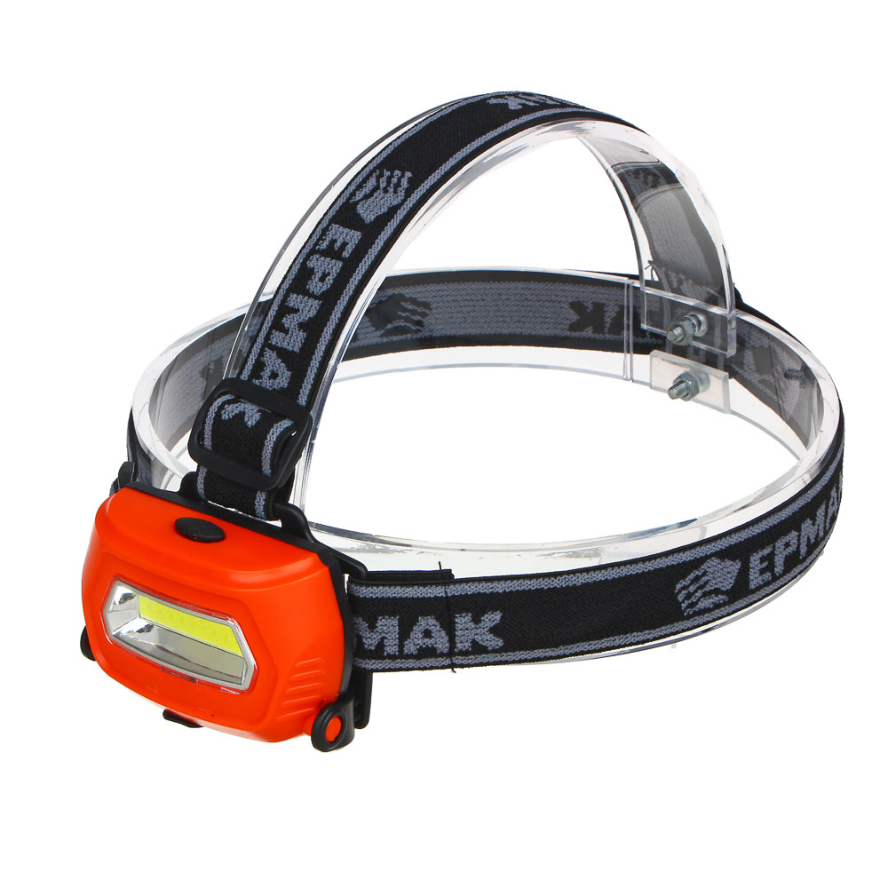 Фонарь налобный тм ЕРМАК, 1 COB, 200мАч, USB, 8х4см, пластик, 3 режима, арт.№ 221-071