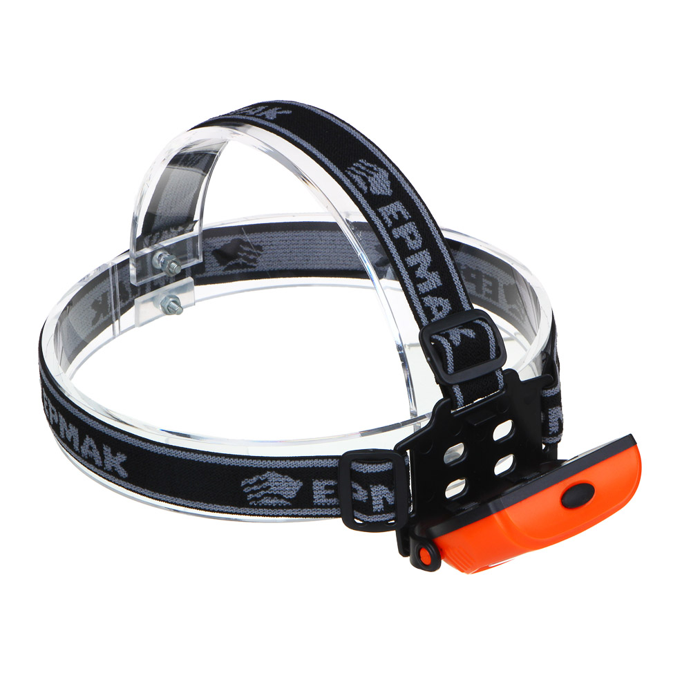 Фонарь налобный тм ЕРМАК, 1 COB, 200мАч, USB, 8х4см, пластик, 3 режима, арт.№ 221-071