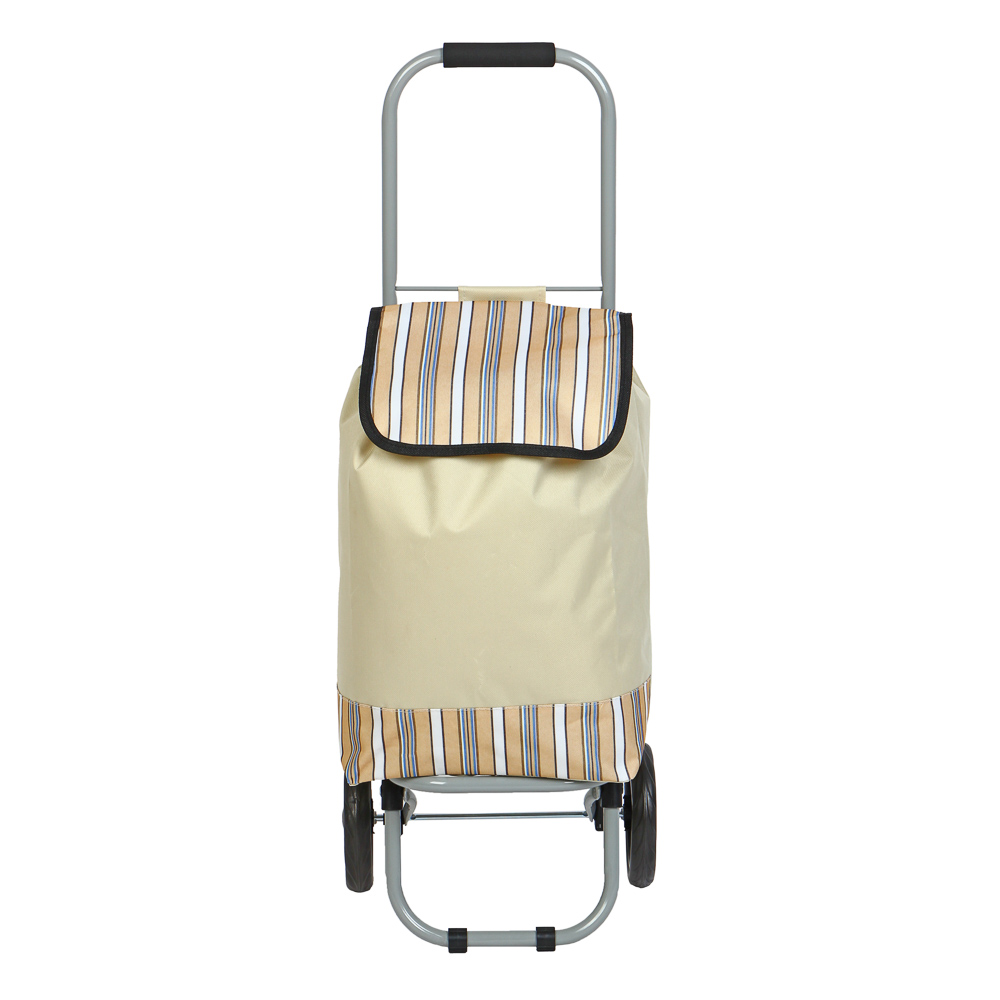 Тележка + сумка, до 15кг тм VETTA, 27х32х88см, 22л, полиэстер, колеса ЭВА d15см, арт.№ 467-019