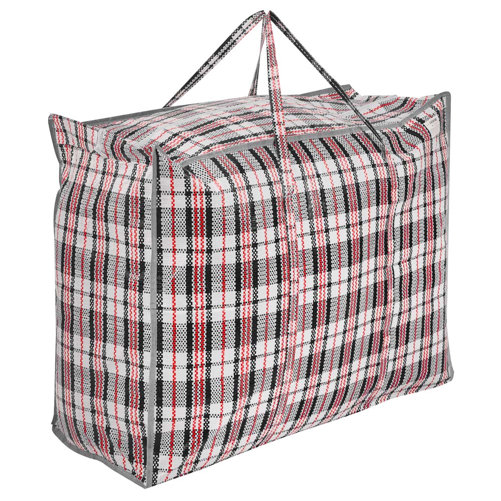 VETTA Сумка хозяйственная "Клетка", 35x40x15см, 21 литр, до 5кг, полипропилен, 2 цвета, арт.№ 467-037