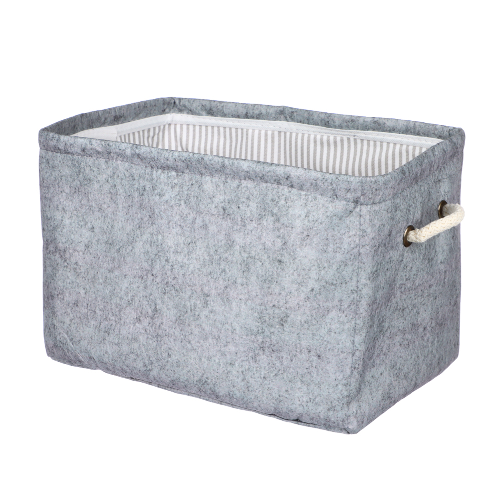 VETTA Короб прямоугольный с ручками Happy Place, 32x23x23 см, 2 цвета, арт.№ 457-691