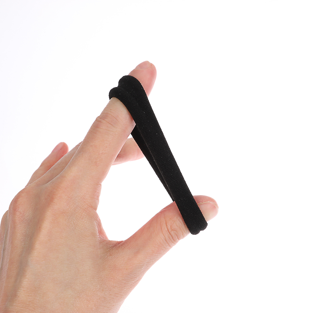 BERIOTTI Набор резинок для волос 6шт, полиэстер, d5см, черный, белый, арт.№ 316-312