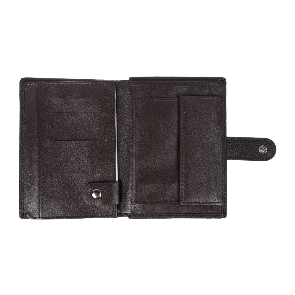 ЮL Портмоне мужское, ПУ, 14х11см, 2 дизайна, ПМ23-07, арт.№ 303-954