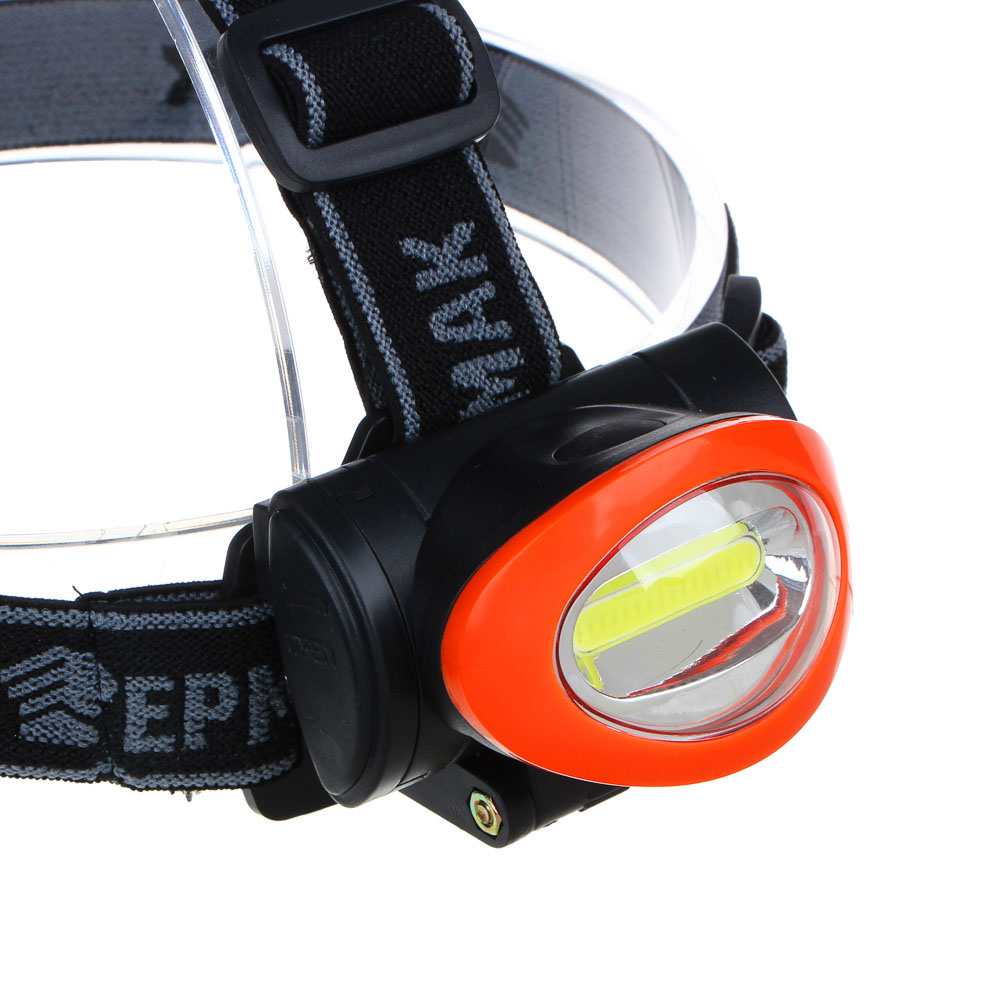 Фонарь налобный тм ЕРМАК, 5 Вт COB LED, 3xAAA, 6,8х4 см, арт.№ 198-056