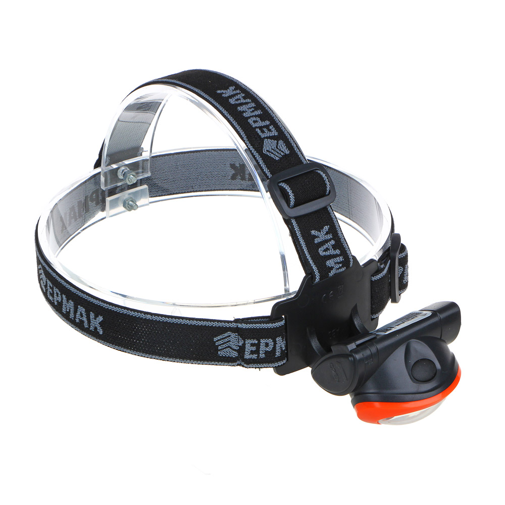 Фонарь налобный тм ЕРМАК, 5 Вт COB LED, 3xAAA, 6,8х4 см, арт.№ 198-056