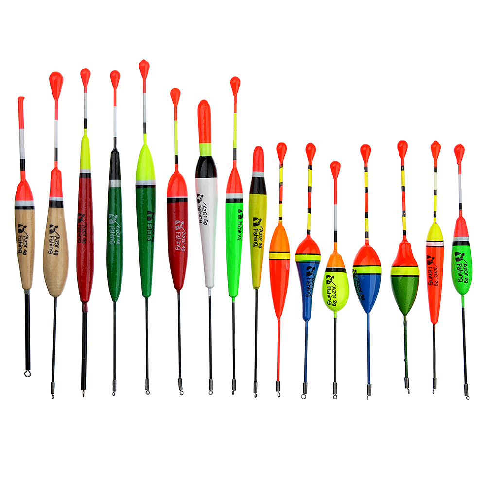 Поплавок тм AZOR FISHING, пластик, 4 вида : 2гр, 3гр, 4гр, 5гр, арт.№ 148-077