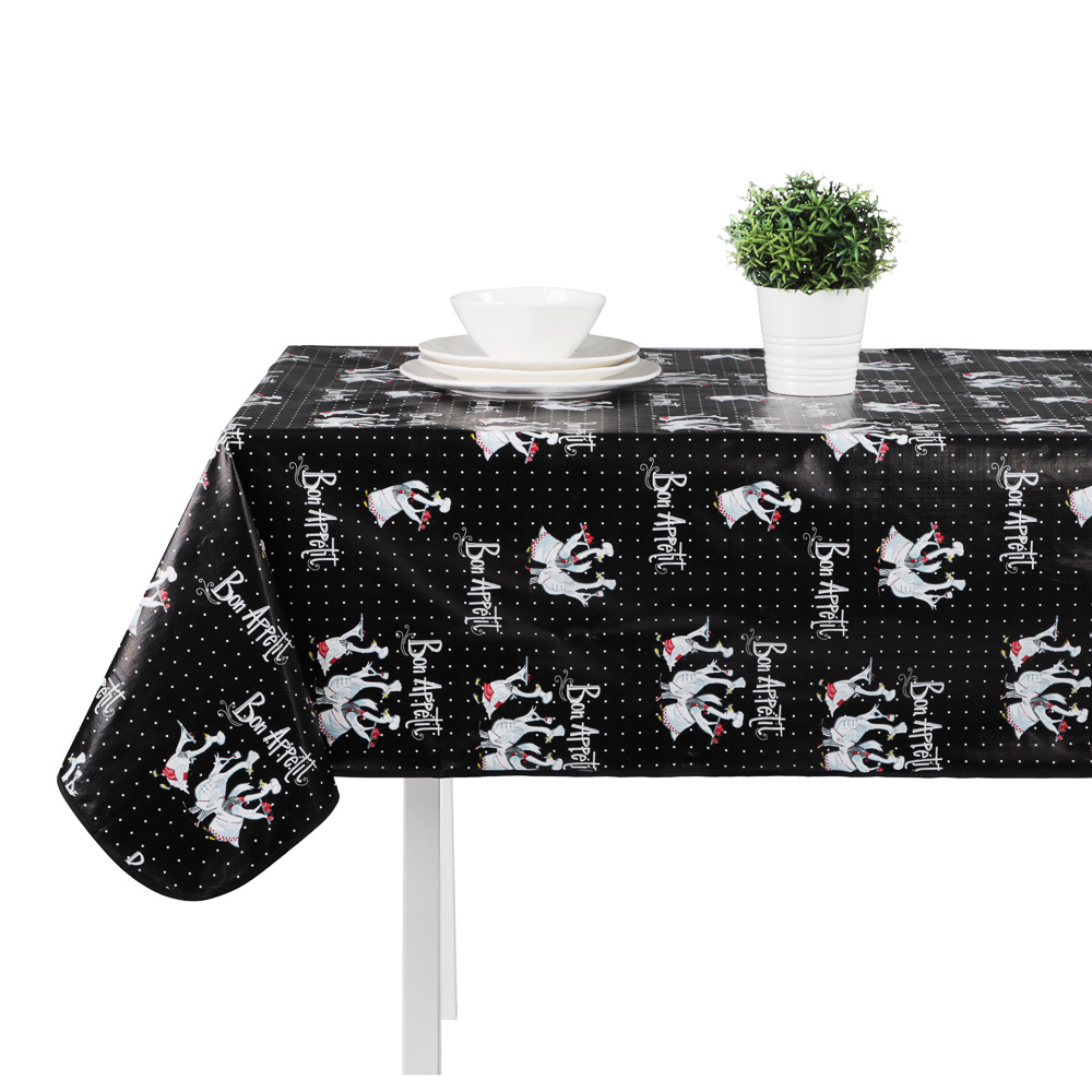 PROVANCE Гуси Скатерть ПВХ 110х140см, 3 цвета, арт.№ 479-306