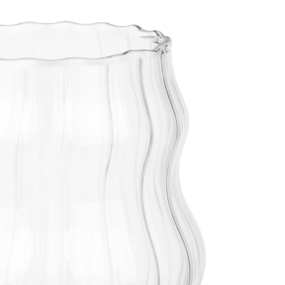 MILLIMI Набор бокалов Лава, 500 мл, 2 шт, стекло, волнистый, арт.№ 878-622