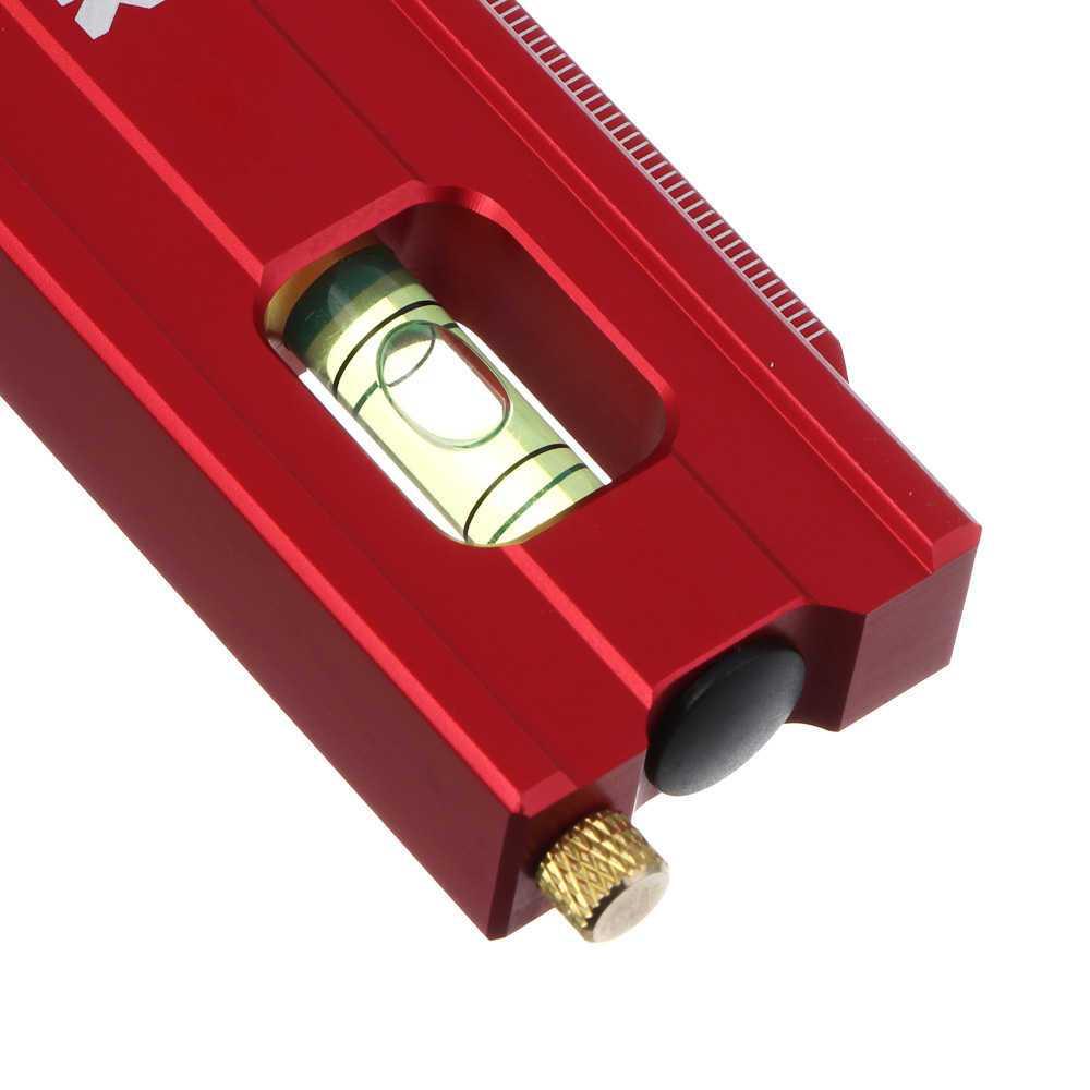 Угольник разметочный 30см тм ЕРМАК, с отверстиями для разметки(интервал 5мм) и пузырьковым уровнем, арт.№ 665-228