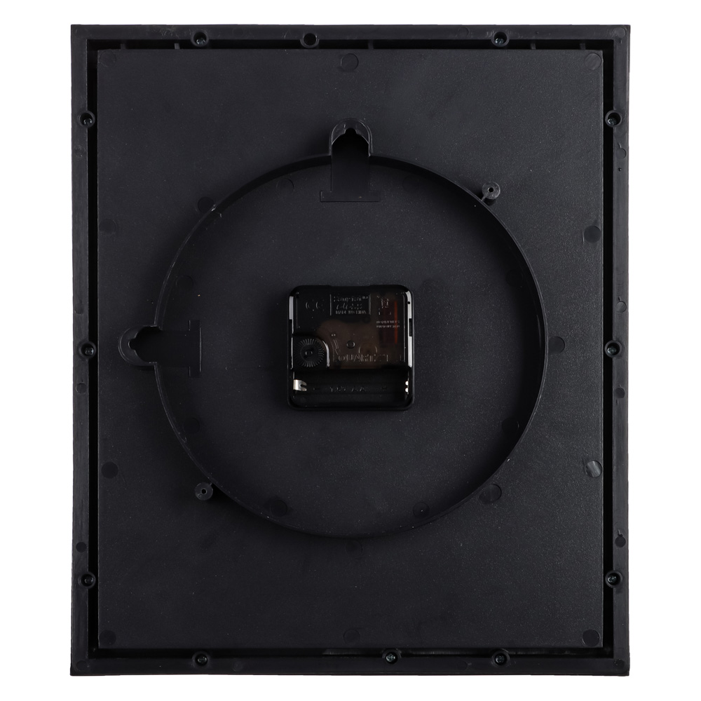 LADECOR CHRONO Часы настенные прямоугольные, пластик, стекло, 31х26х4,5см, ЧН-32, арт.№ 581-141