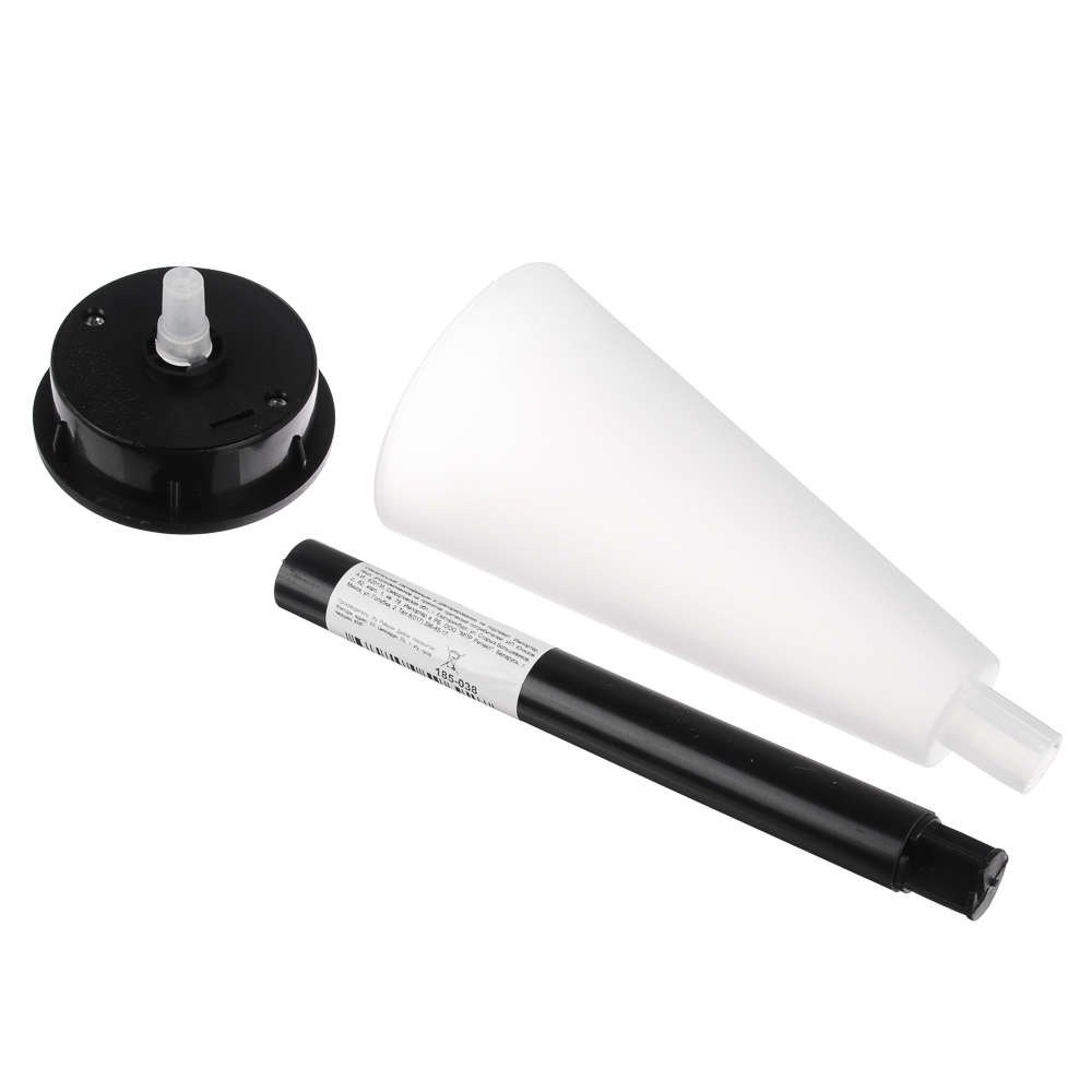 INBLOOM Фонарь садовый на солнечной батарее, 6,7х38см, 1LED,белый, пластик, арт.№ 185-038