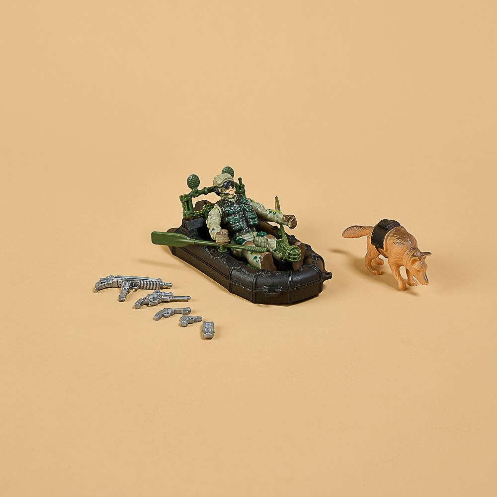 ИГРОЛЕНД Набор игровой Военная операция Береговая охрана, PP, PVC, 22,5х15,5х4см, арт.№ 276-008