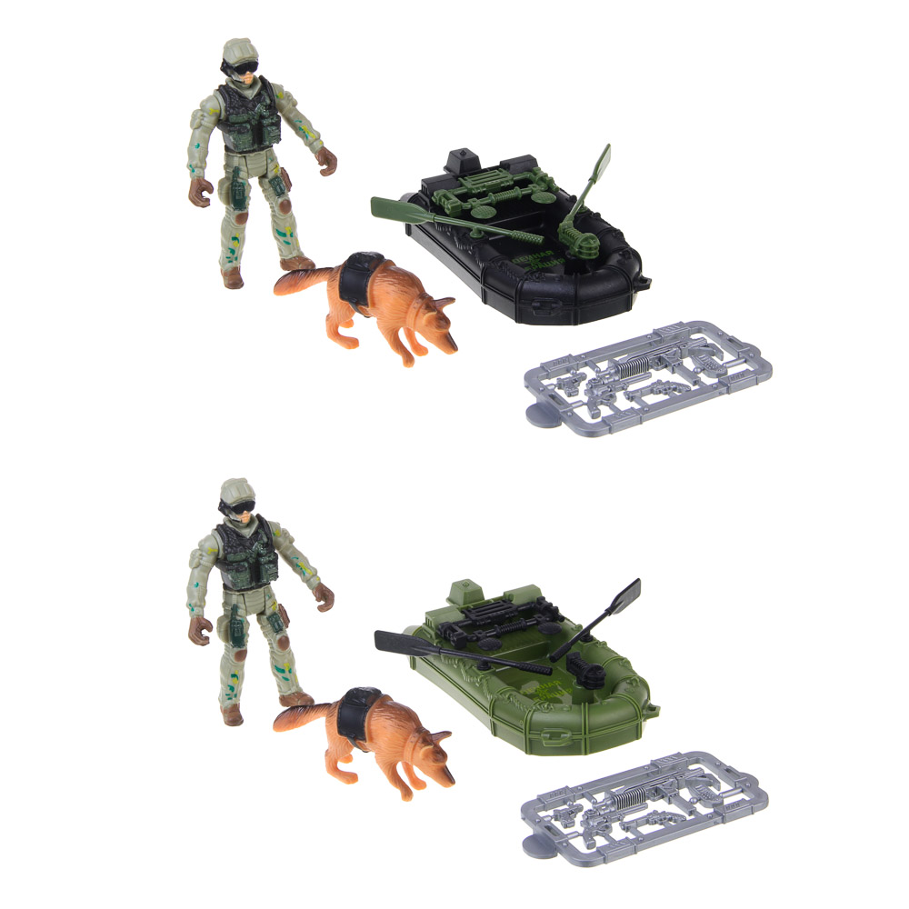 ИГРОЛЕНД Набор игровой Военная операция Береговая охрана, PP, PVC, 22,5х15,5х4см, арт.№ 276-008