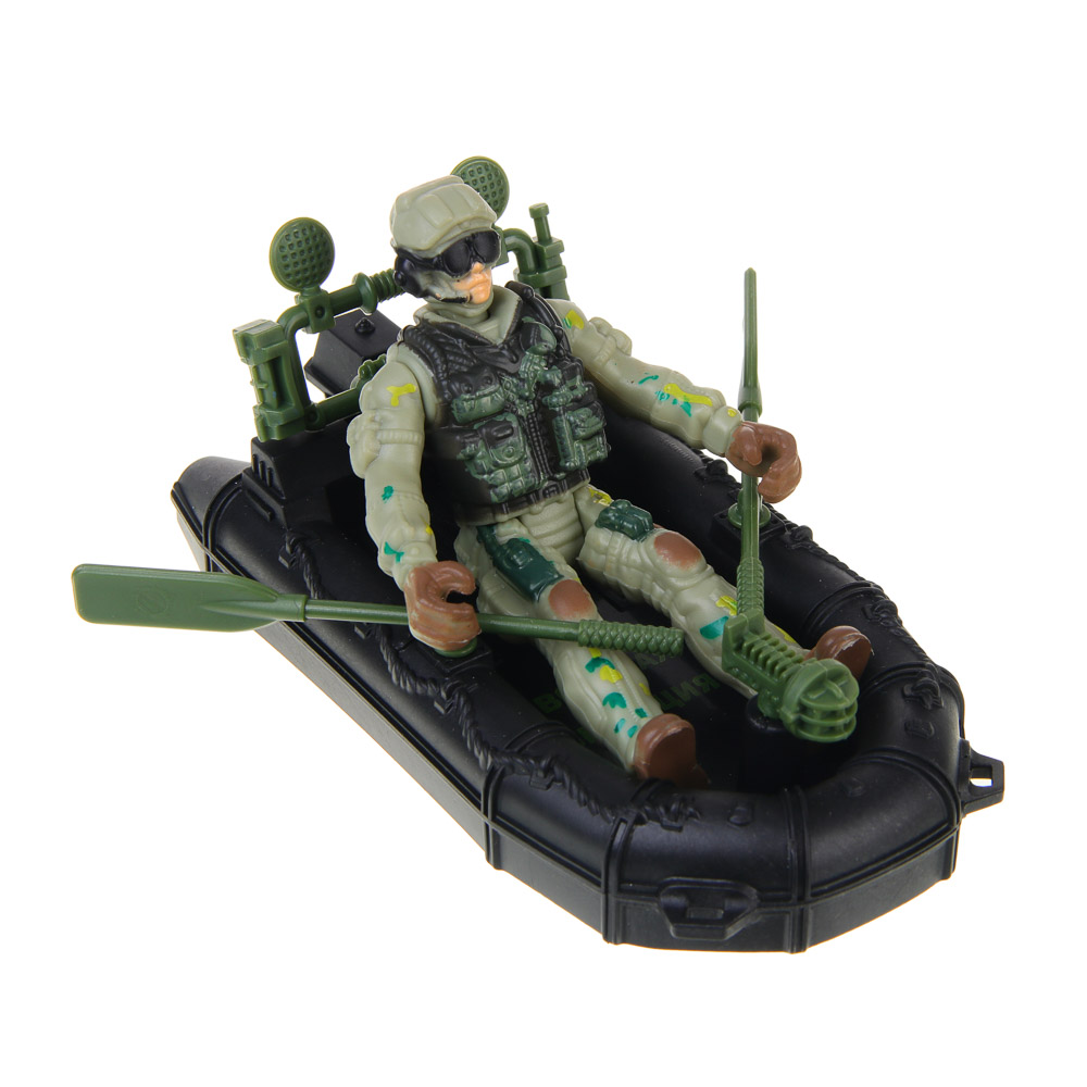 ИГРОЛЕНД Набор игровой Военная операция Береговая охрана, PP, PVC, 22,5х15,5х4см, арт.№ 276-008