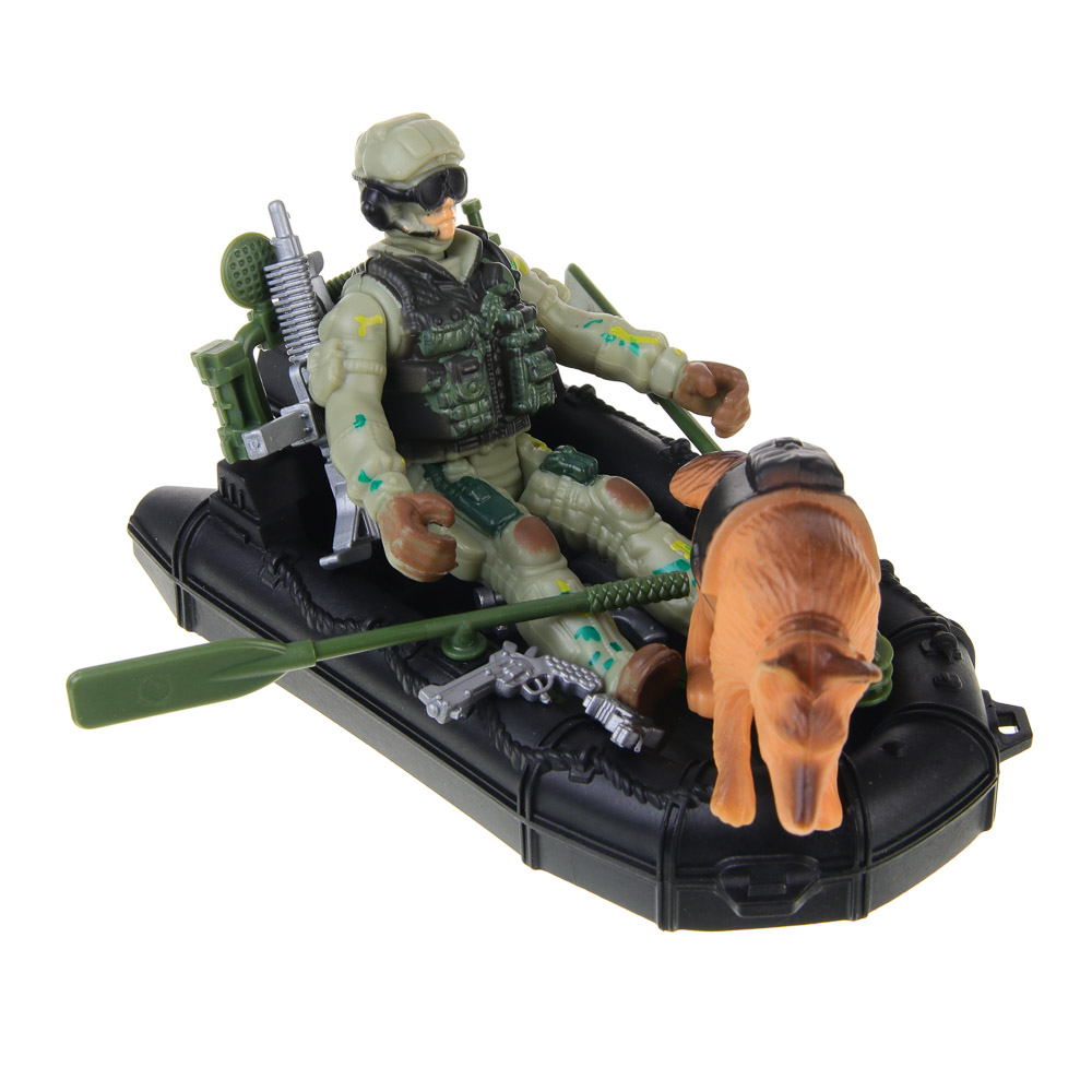 ИГРОЛЕНД Набор игровой Военная операция Береговая охрана, PP, PVC, 22,5х15,5х4см, арт.№ 276-008