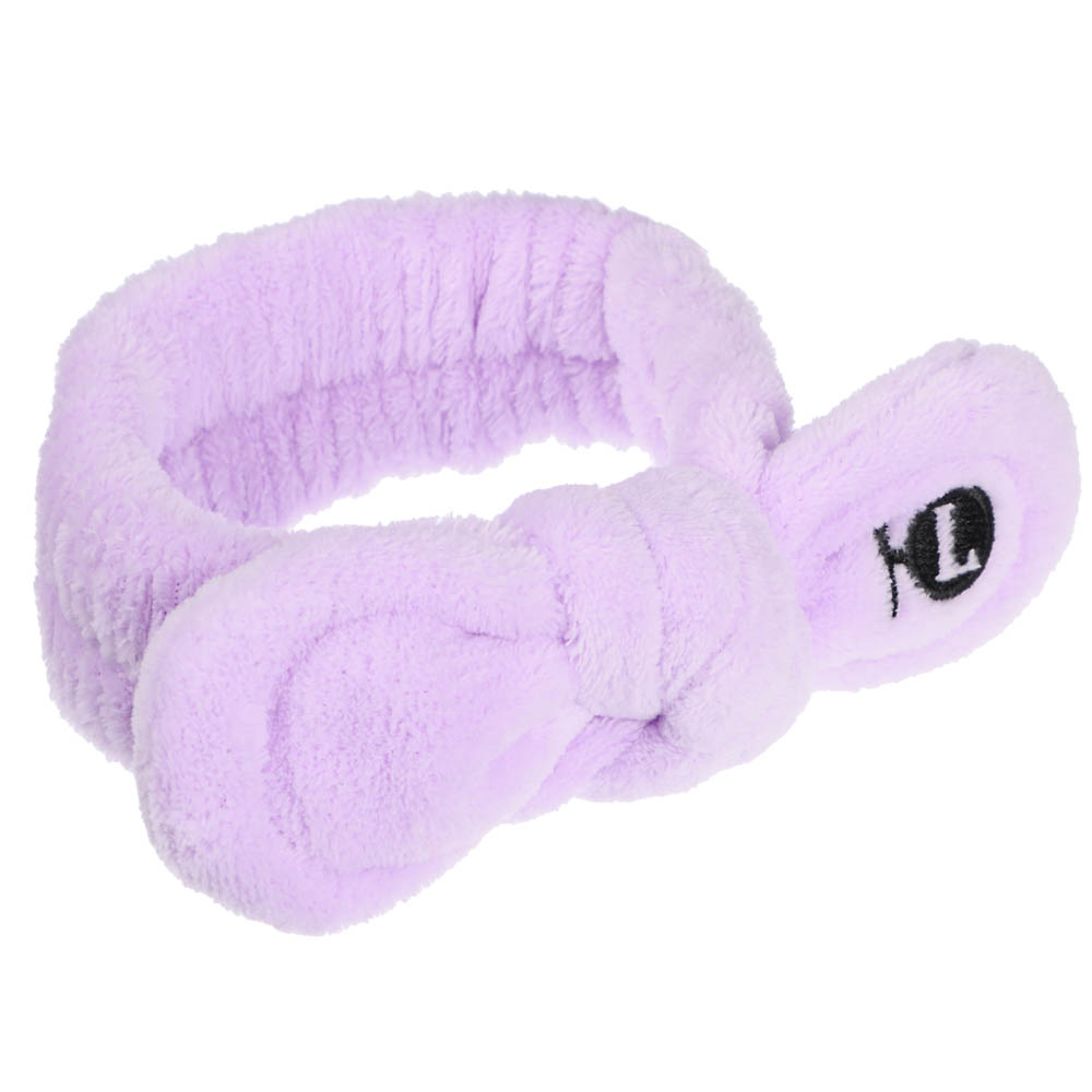 ЮL Повязка для волос косметическая, полиэстер, ширина 6см, полуобхват 20см, р-р 54-56, 1-2 дизайна, арт.№ 323-249