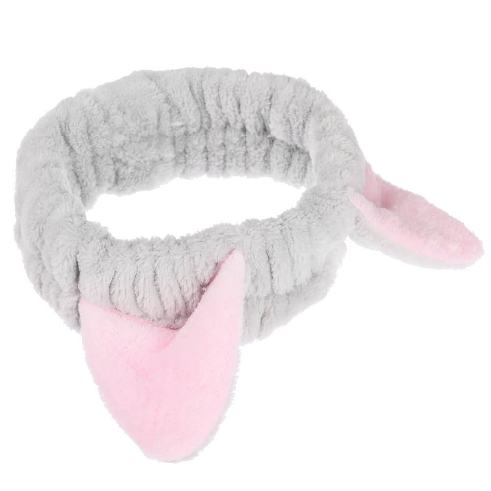 ЮL Повязка для волос косметическая, полиэстер, ширина 6см, полуобхват 20см, р-р 54-56, 1-2 дизайна, арт.№ 323-249