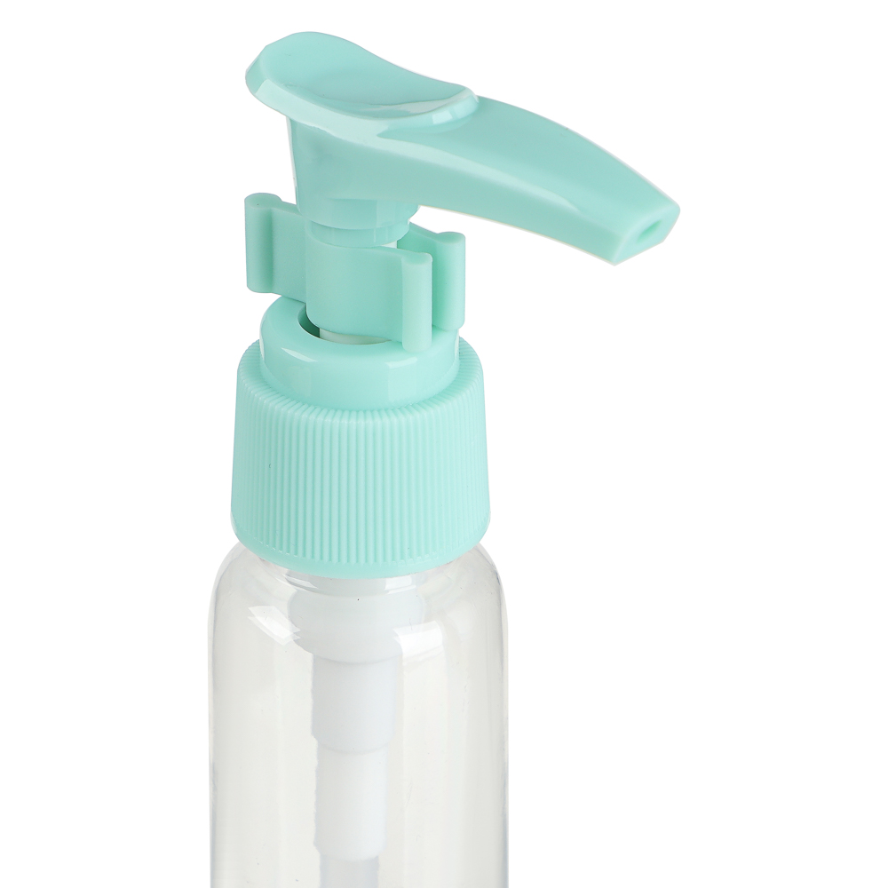 Набор для косметики дорожный 3 предмета (2 шт-50 мл, 1шт-30мл) тм ЮНИLOOK, пластик, 2 цвета, арт.№ 357-191