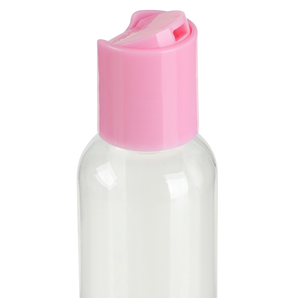 Набор для косметики дорожный 3 предмета (2 шт-50 мл, 1шт-30мл) тм ЮНИLOOK, пластик, 2 цвета, арт.№ 357-191