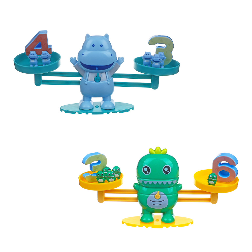 ИГРОЛЕНД Игра настольная «Умные весы», ABS, PS, 19,7х19,5х4,5см, 2 дизайна, арт.№ 897-053