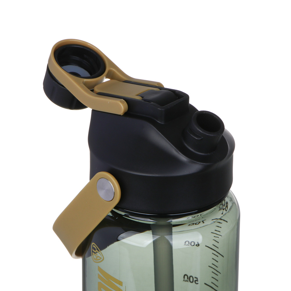 BY Русские Супергерои Бутылка для воды, 24х8см, 850мл, черный, PC, PP, арт.№ 088-117