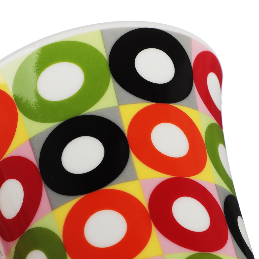 Кружка 350мл, фарфор, "Этюд", 4 дизайна, арт.№ 806-482