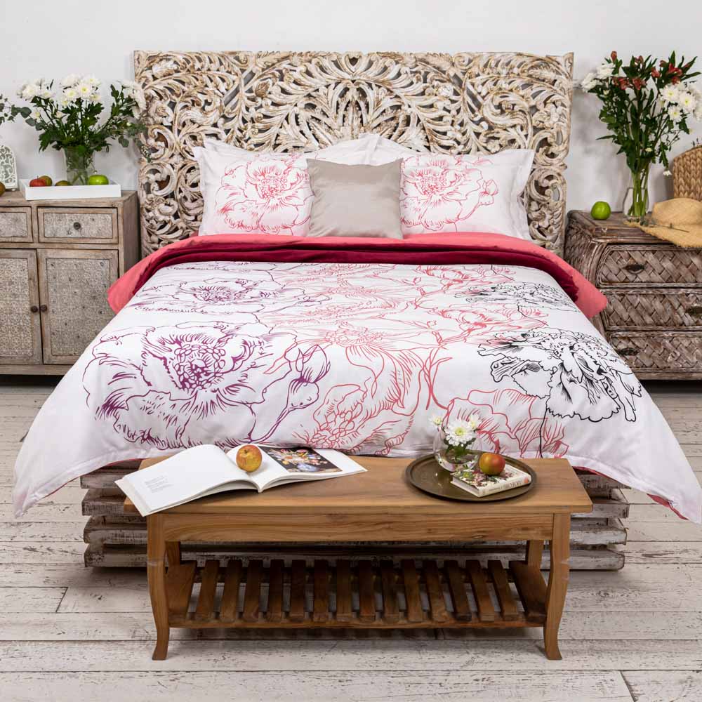 PROVANCE Либерти Комплект постельного белья 2 (4 пр.), смесовый хлопок, 4 дизайна, арт.№ 421-267