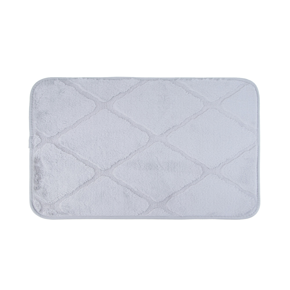 VETTA Коврик для ванной, искусственный мех Faccetta, 60x40 см, 3 цвета, арт.№ 462-029