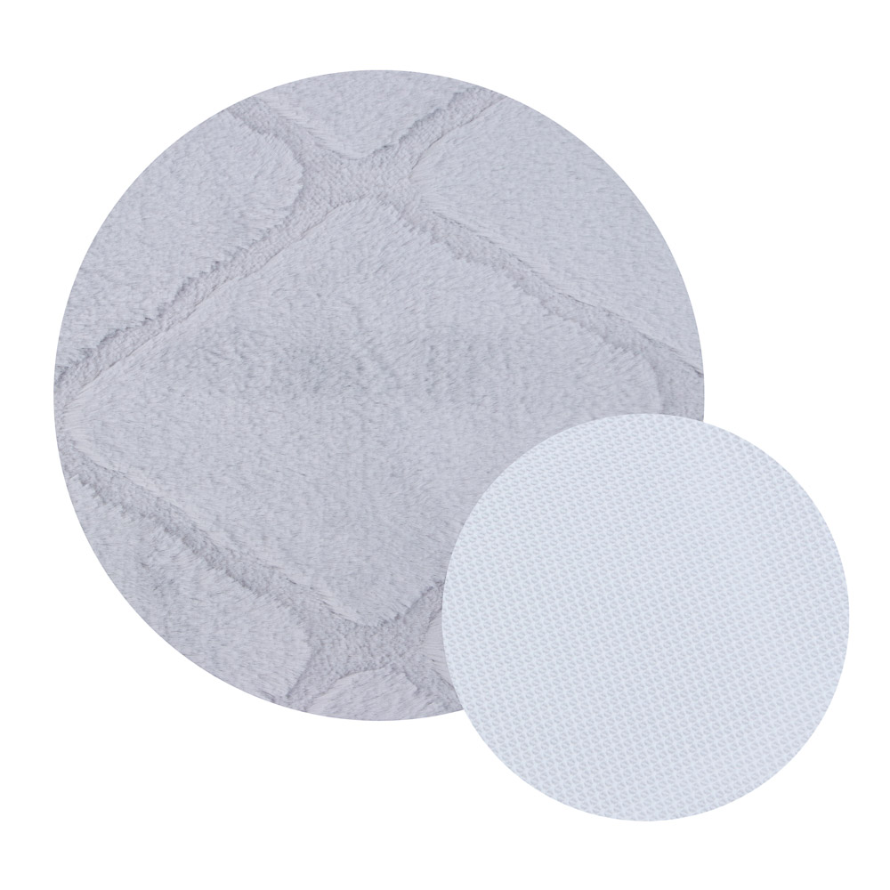 VETTA Коврик для ванной, искусственный мех Faccetta, 60x40 см, 3 цвета, арт.№ 462-029