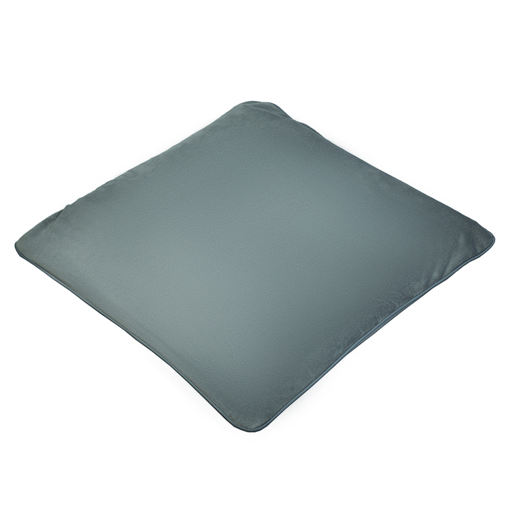 PROVANCE Маковое поле Чехол для подушки велюровый с кантом 40х40см, 100% полиэстер, арт.№ 488-088