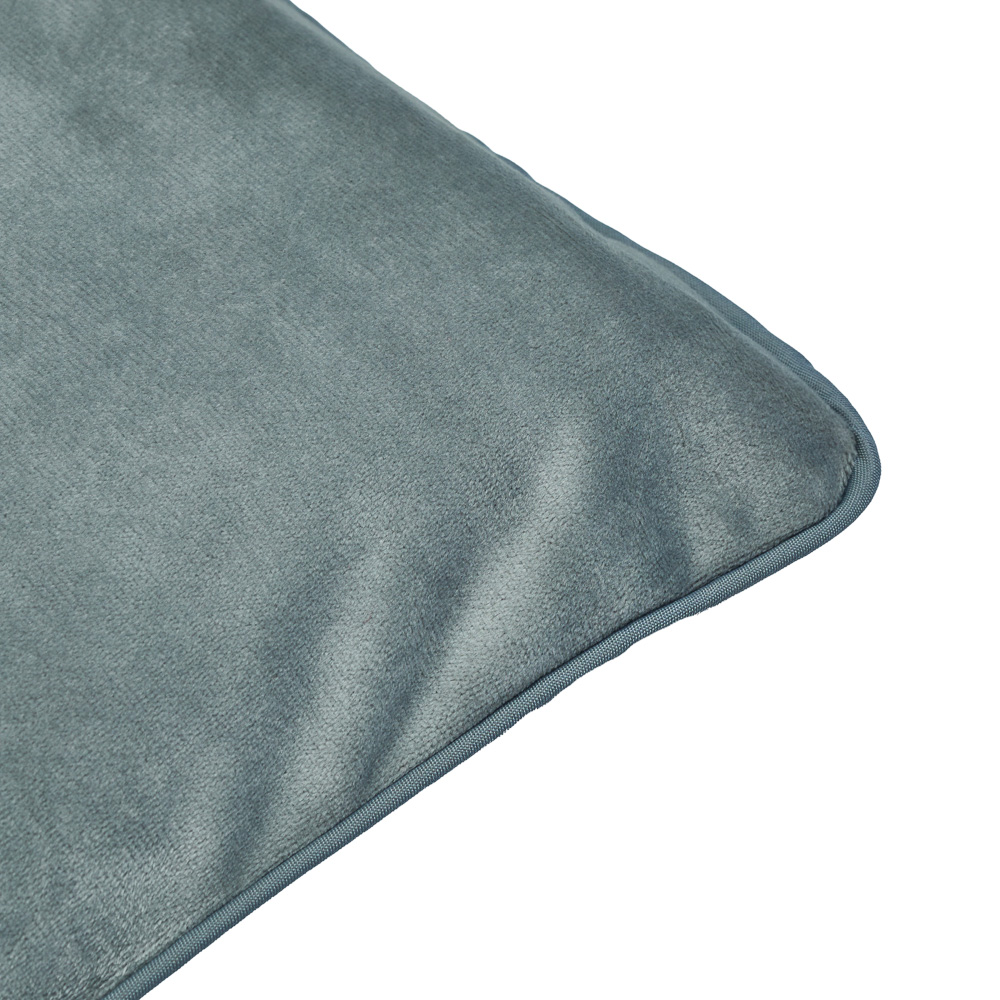 PROVANCE Маковое поле Чехол для подушки велюровый с кантом 40х40см, 100% полиэстер, арт.№ 488-088