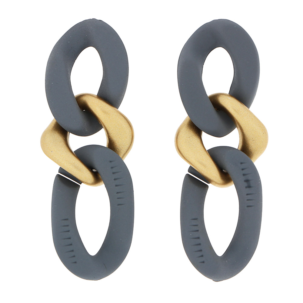 BERIOTTI Серьги, биж.сплав, пластик, 2,5-6см, 6 дизайнов, арт.№ 316-360