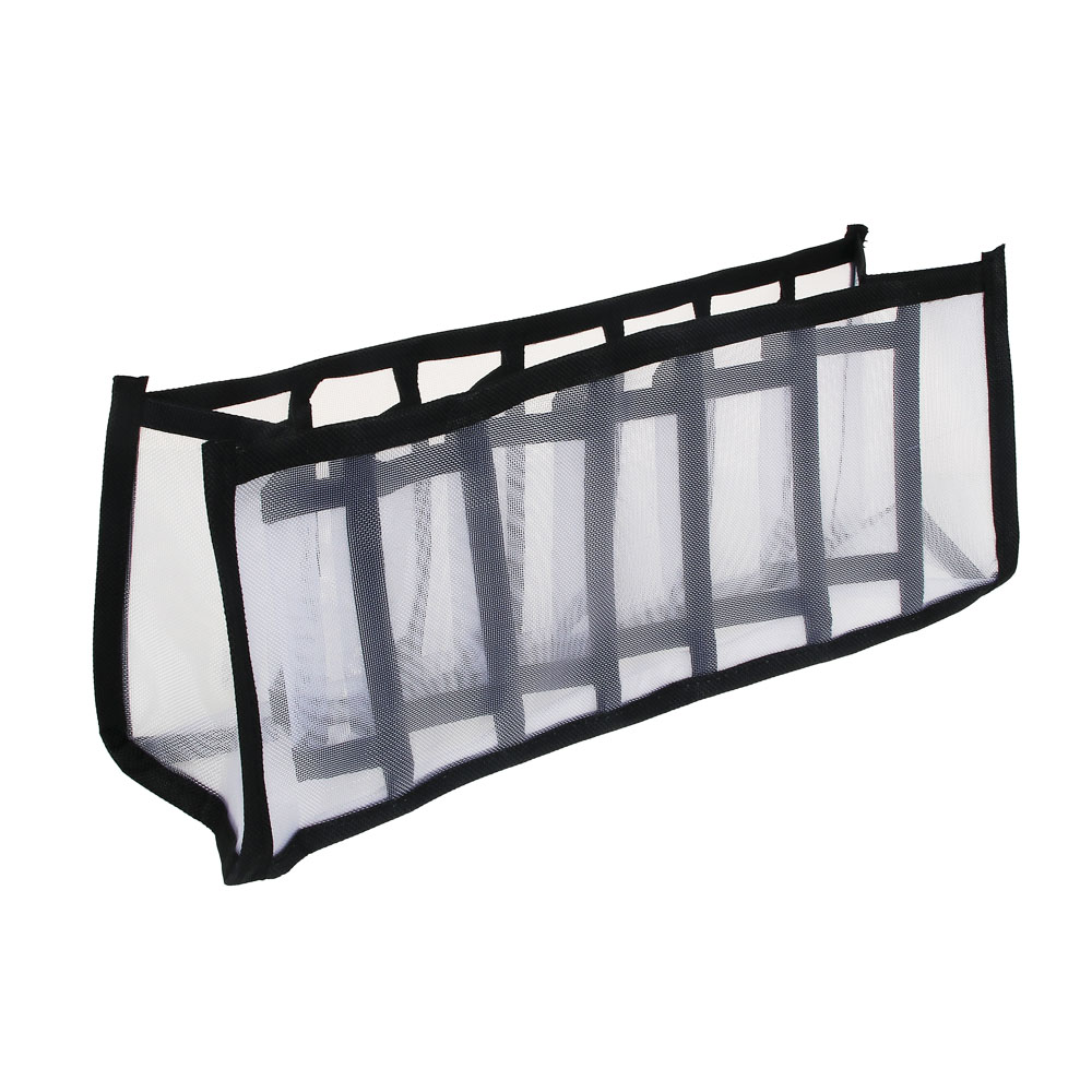 BY ВУАЛЬ Кофр для хранения нижнего белья, 32х12х12см,7 секций, 2 цвета, арт.№ 457-546