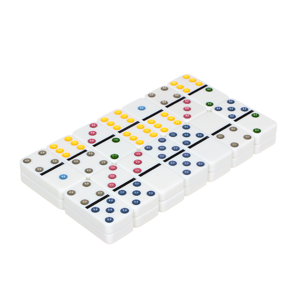 LDGames Домино в металлическом боксе, 19х11х2 см, пластик, арт.№ 537-014