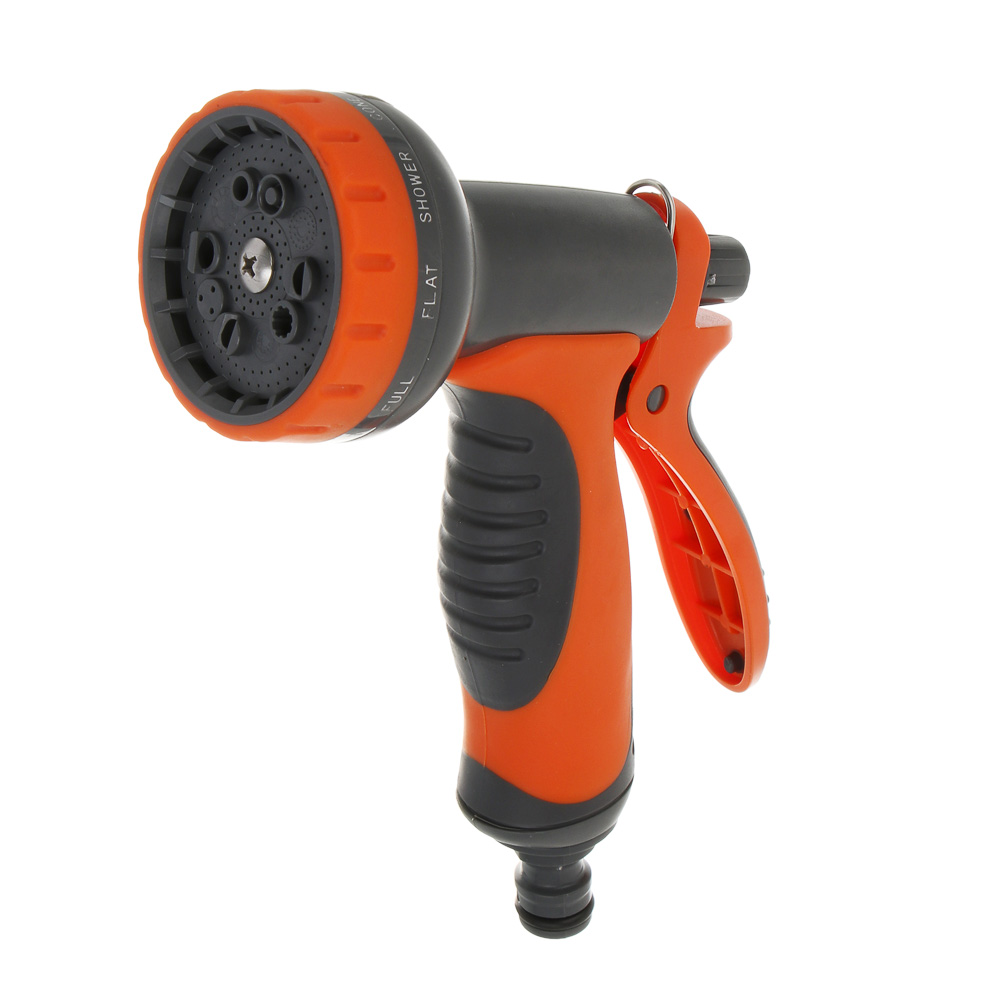 INBLOOM Пистолет-разбрызгиватель, 10 режимов, эргономичная ручка, нейлон, ABS, TPR, арт.№ 161-012