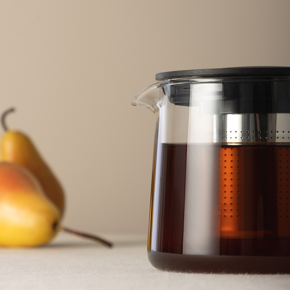 SATOSHI Цейлон Чайник заварочный 600мл, жаропрочное стекло, арт.№ 850-218