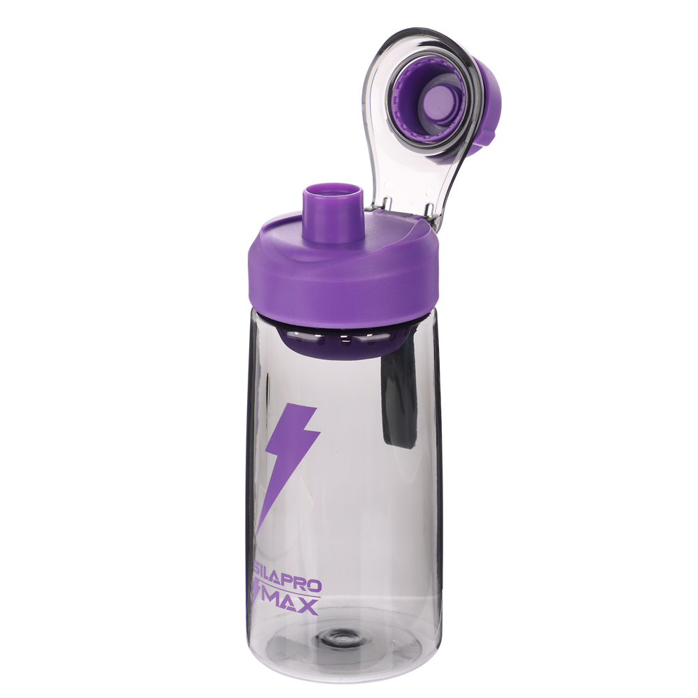 SILAPRO MAX Бутылка спортивная, NEON VIOLET, 550мл, РС, арт.№ 088-059
