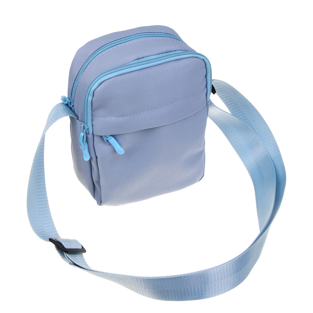 ЮL Лайфай Сумка кроссбоди с 4-мя отделениями на длинном ремне, 100% ПЭ, 21х16х7см, 4 цвета, КЖС24-15, арт.№ 337-180