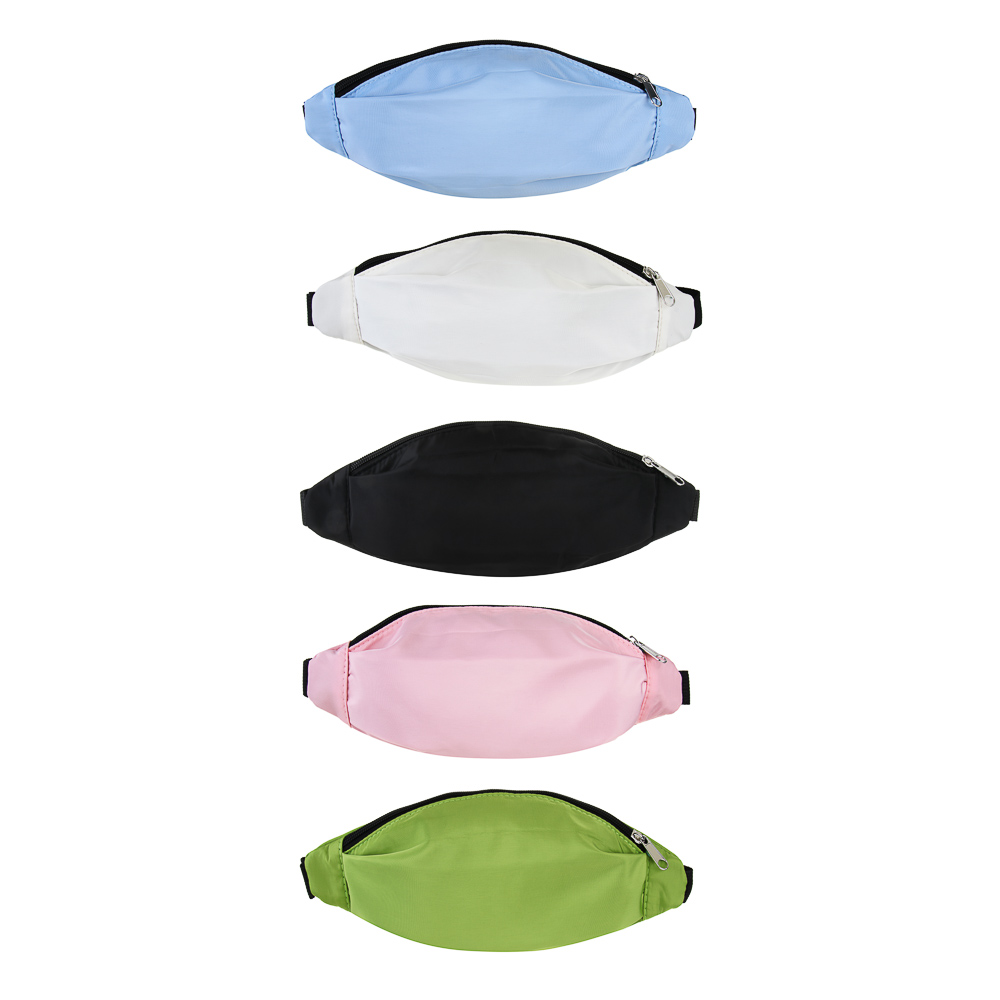 Сумка-банан тм ЮL Глобикс, 100% полиэстер, 31х12см, 5 цветов, КЖС24-16, арт.№ 337-182