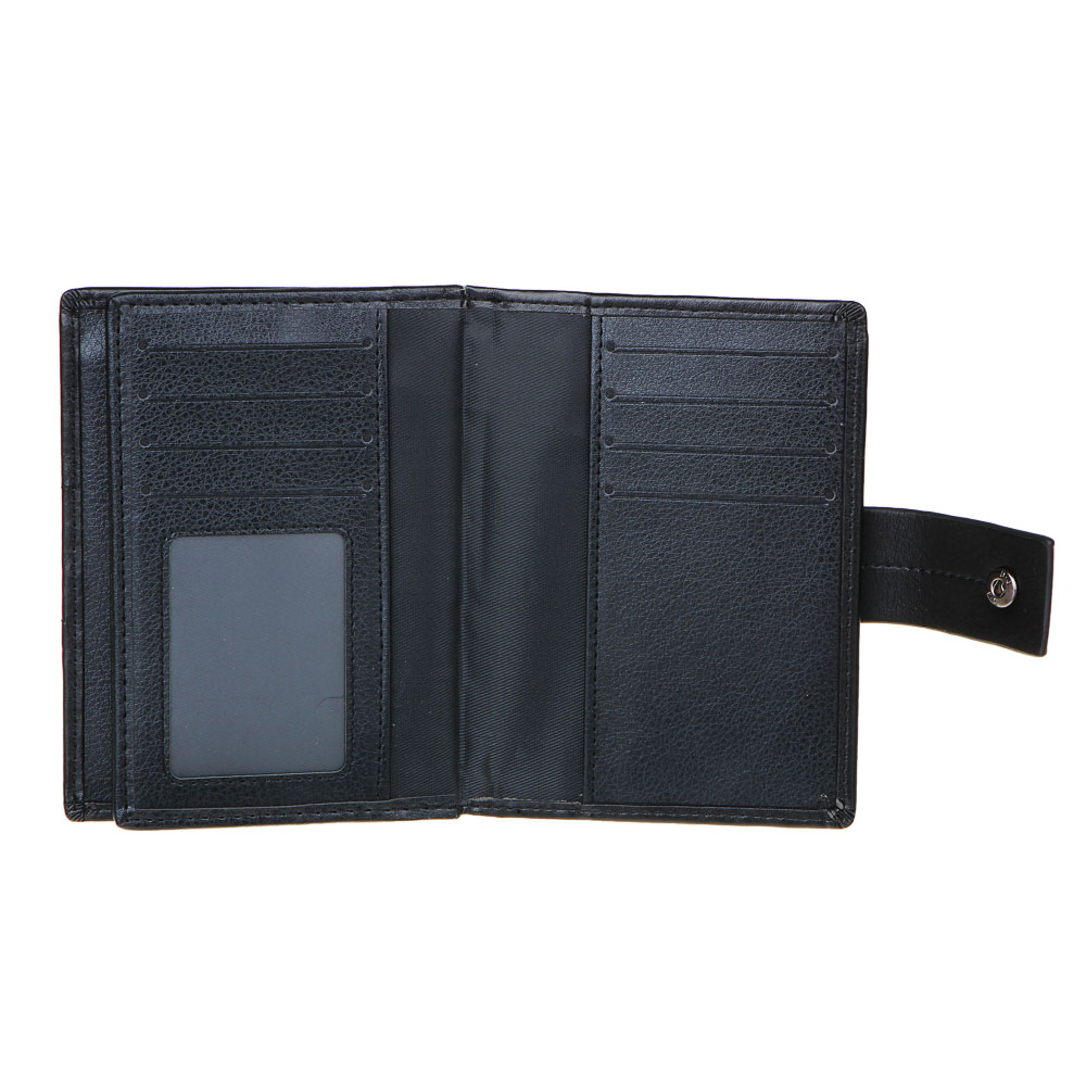 ЮL Портмоне для документов и карт, ПУ, 13,5х10х1,5см, 2 цвета, КМ20-02, арт.№ 350-055