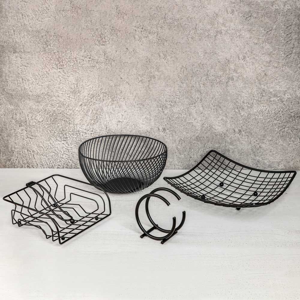 BY COLLECTION Салфетница с зажимом "Модерн", 19,5х19,2х8,8см, сталь, арт.№ 827-101