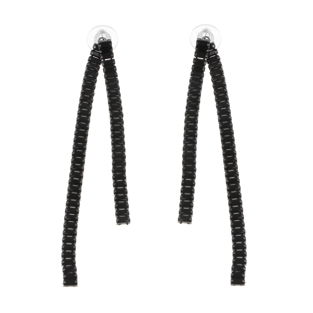 Серьги, медь, цирконий, 2 дизайна, БЖ25-2, арт.№ 023-005