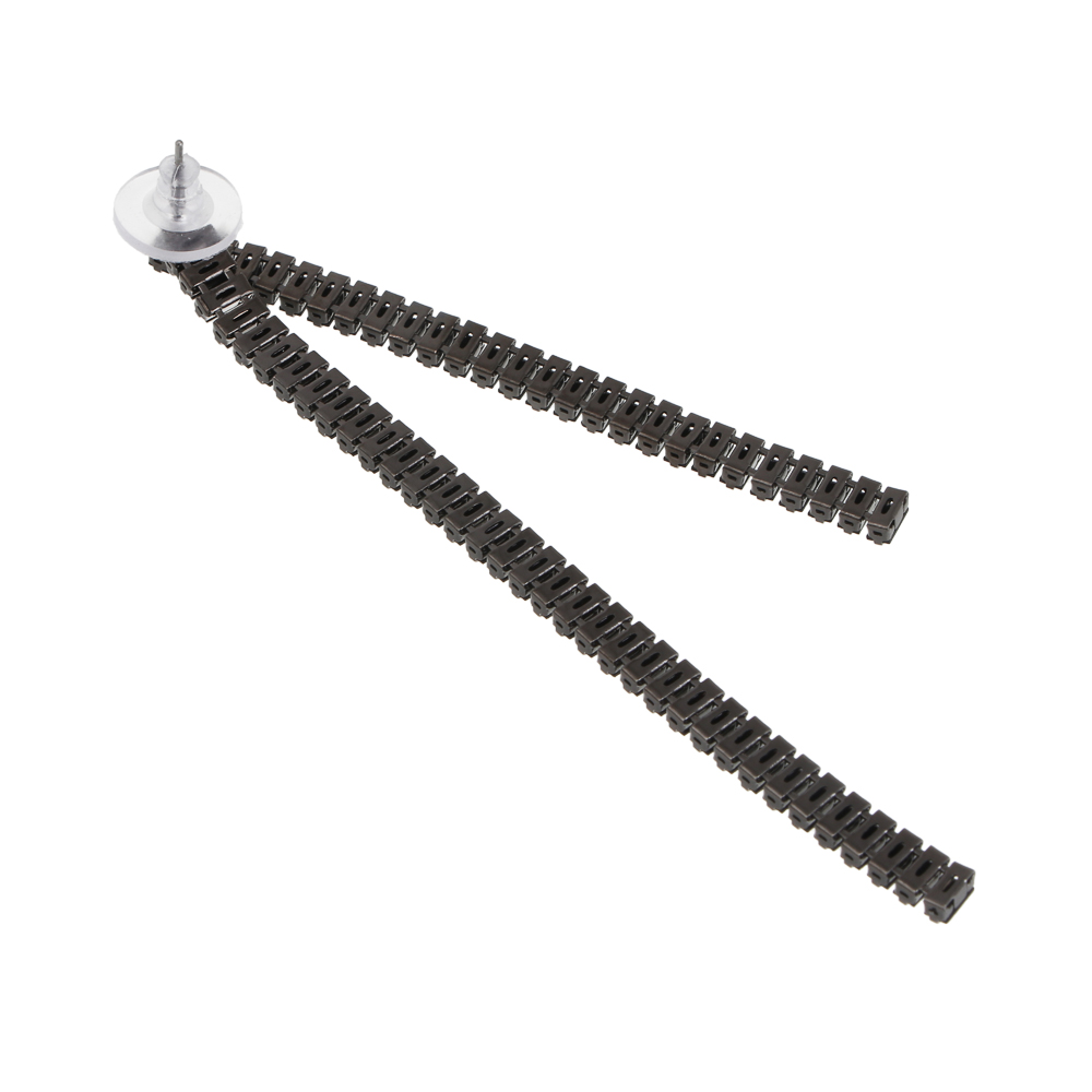 Серьги, медь, цирконий, 2 дизайна, БЖ25-2, арт.№ 023-005