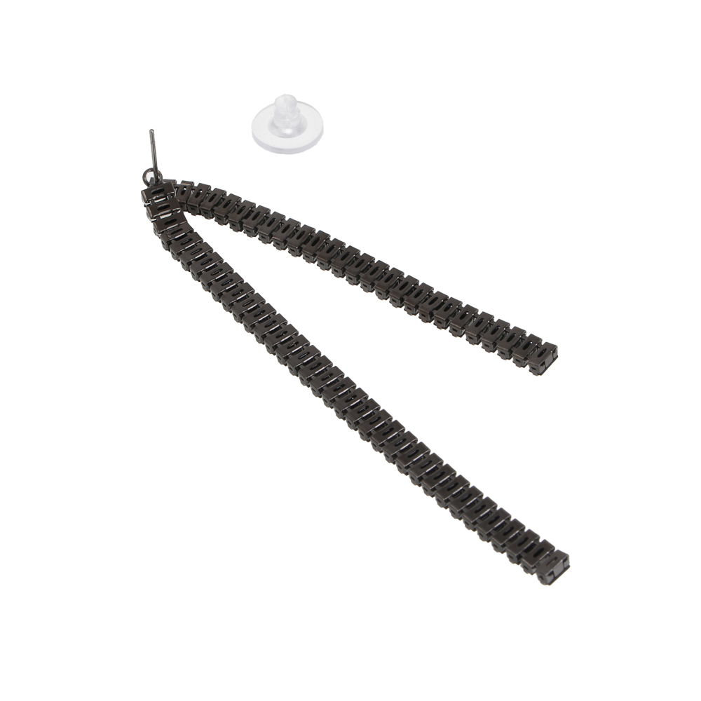 Серьги, медь, цирконий, 2 дизайна, БЖ25-2, арт.№ 023-005