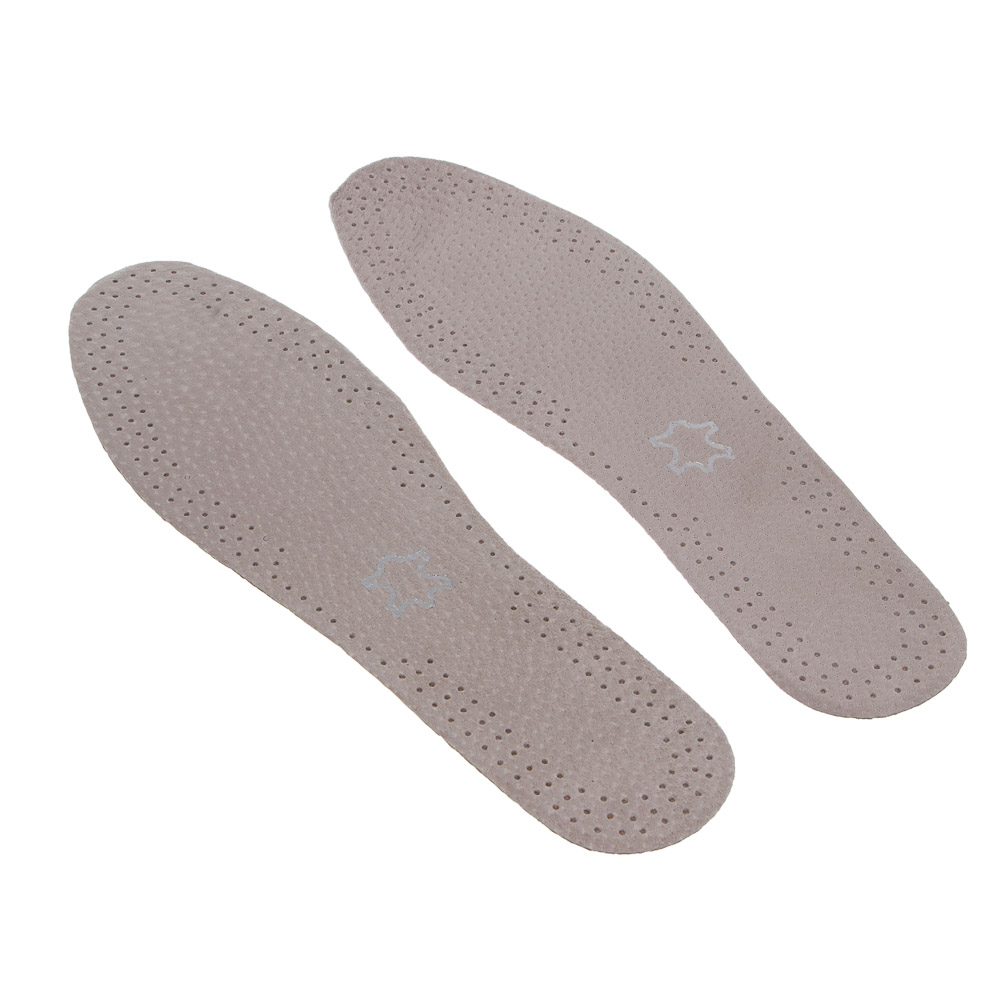 Стельки универсальные тм STREETWISE, натуральная кожа, натуральная пробка, р. 35-45, арт.№ 459-228