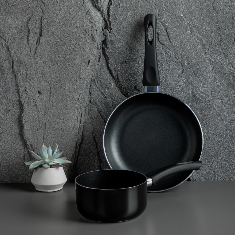 SATOSHI Графит Ковш d16х8см, антипригарное покрытие, индукция, арт.№ 846-402