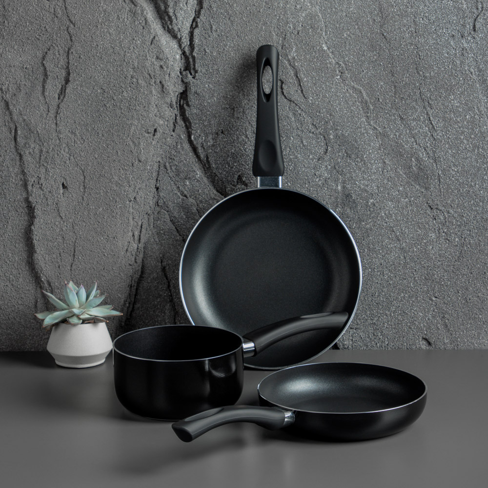 SATOSHI Графит Ковш d16х8см, антипригарное покрытие, индукция, арт.№ 846-402