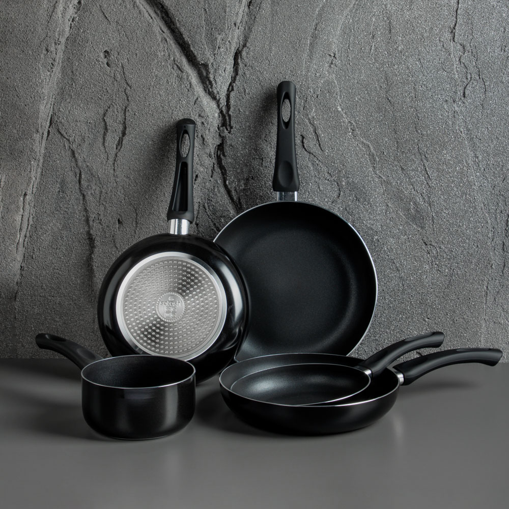 SATOSHI Графит Ковш d16х8см, антипригарное покрытие, индукция, арт.№ 846-402