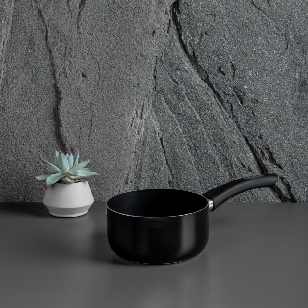 SATOSHI Графит Ковш d16х8см, антипригарное покрытие, индукция, арт.№ 846-402