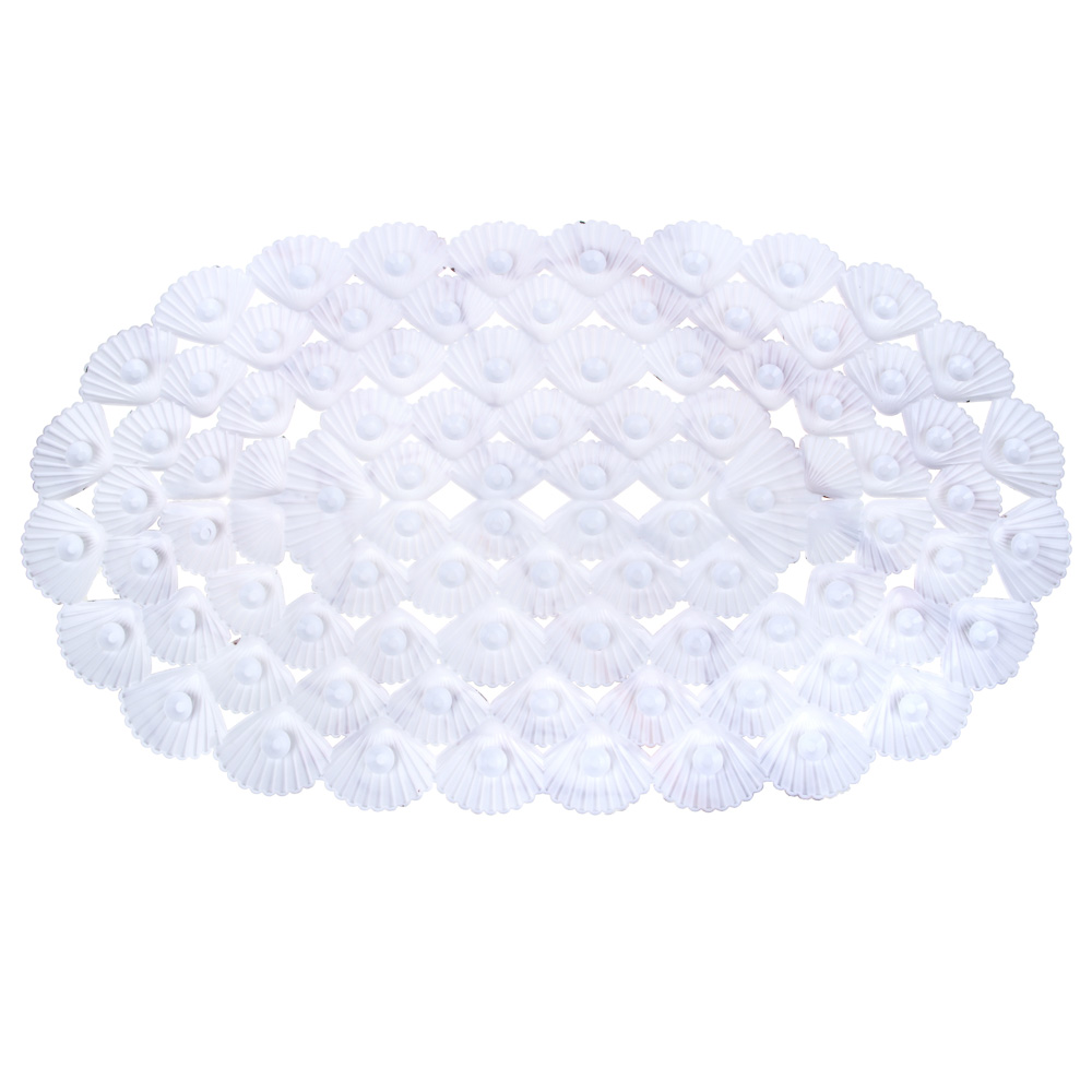 VETTA Коврик в ванну противоскользящий, ПВХ, 66x38 см, "Сплит", 2 дизайна, арт.№ 462-431